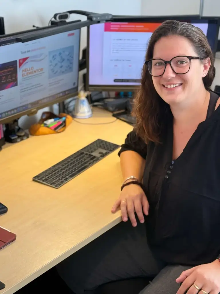 Charlène Delporte, experte WordPress et consultante SEO, fondatrice de Web Evolution