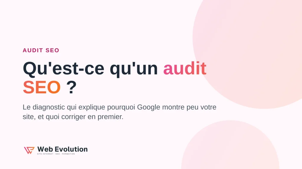 Qu'est-ce qu'un audit SEO : comment il se déroule en 5 étapes